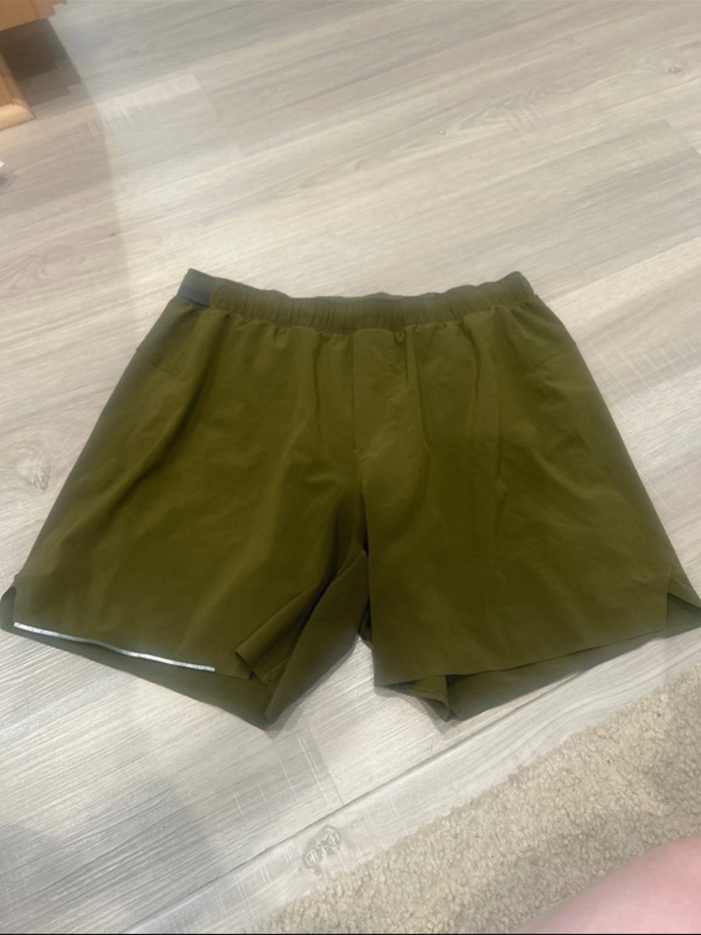 Men's Olive Green Lululemon Shorts